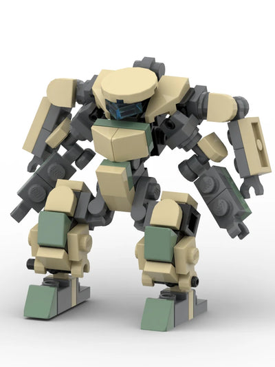 DIY Mecha Robot Action Figure Blocks