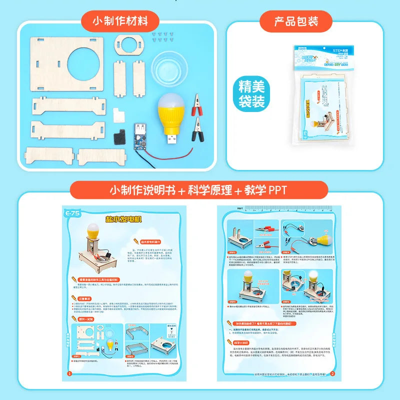 DIY Salt Water Generator Science Kit