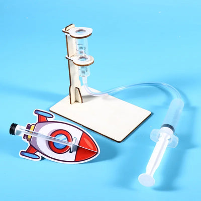 Simulated Rocket Launch STEM Toy