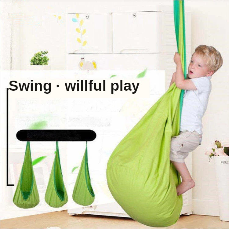 Children's Hanging Chair Swing with Inflatable Cushion