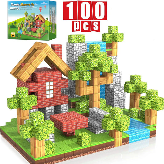 Magnetic STEM Building Set – 100pcs