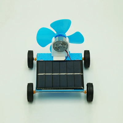 Solar Wind Power Car DIY Puzzle Toy