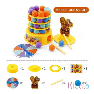 Mouse Balance Tower Stacking Game