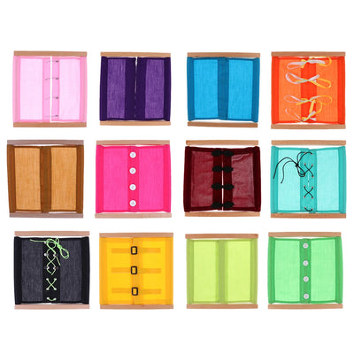 Wooden Dressing Frame Life Skills Toy