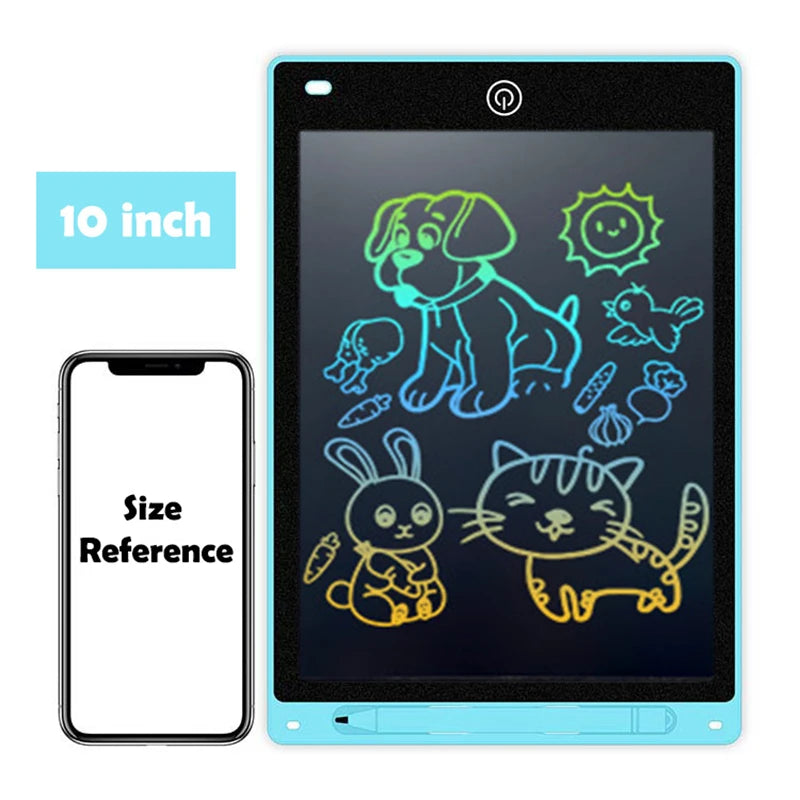 LCD Writing Tablet for Kids – 8.5/10/12 inch Drawing Board