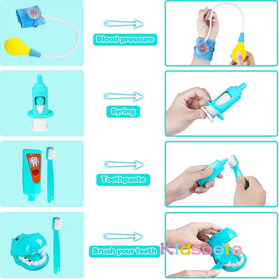 Kids Doctor Pretend Play Medical Kit