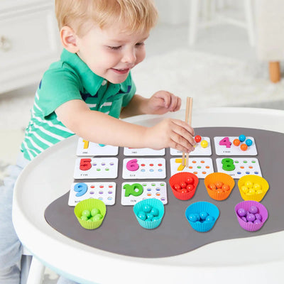 Silicone Number Counting Beads Toy