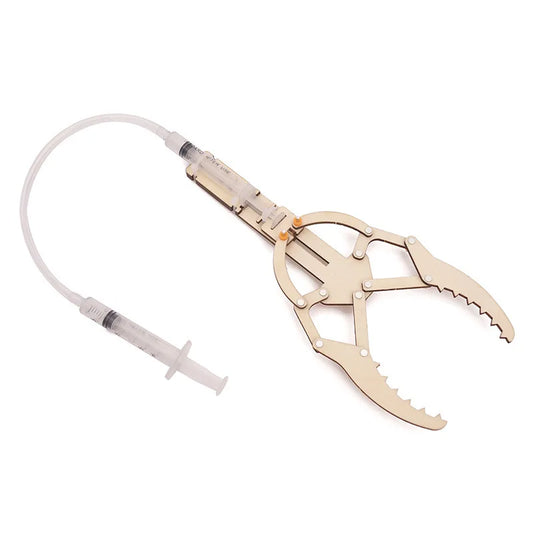 Engaging DIY Hydraulic Arm STEM Kit for Young Innovators