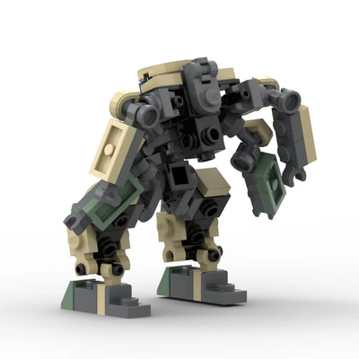 DIY Mecha Robot Action Figure Blocks