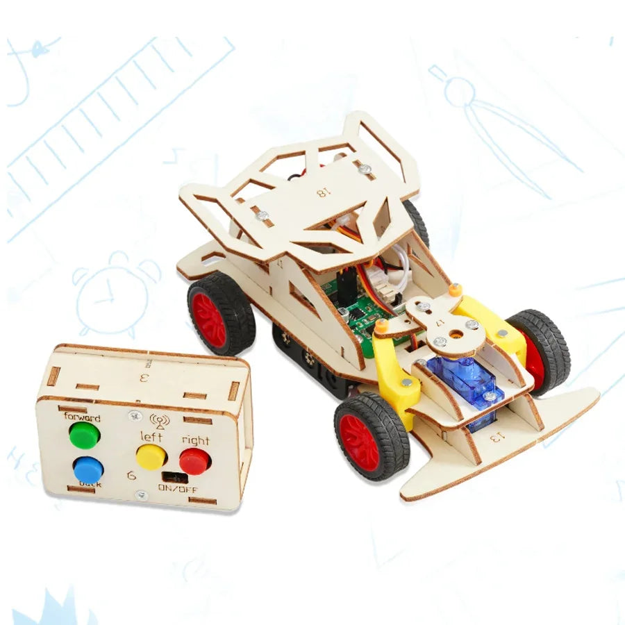 Remote Steering Car STEM Kit