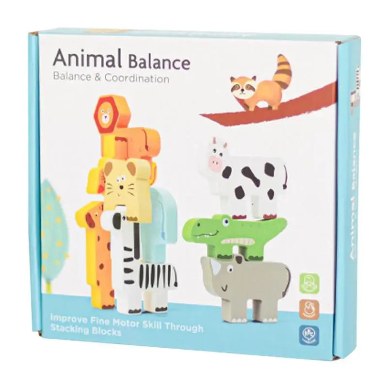 Animal Balance Stacking Blocks Set