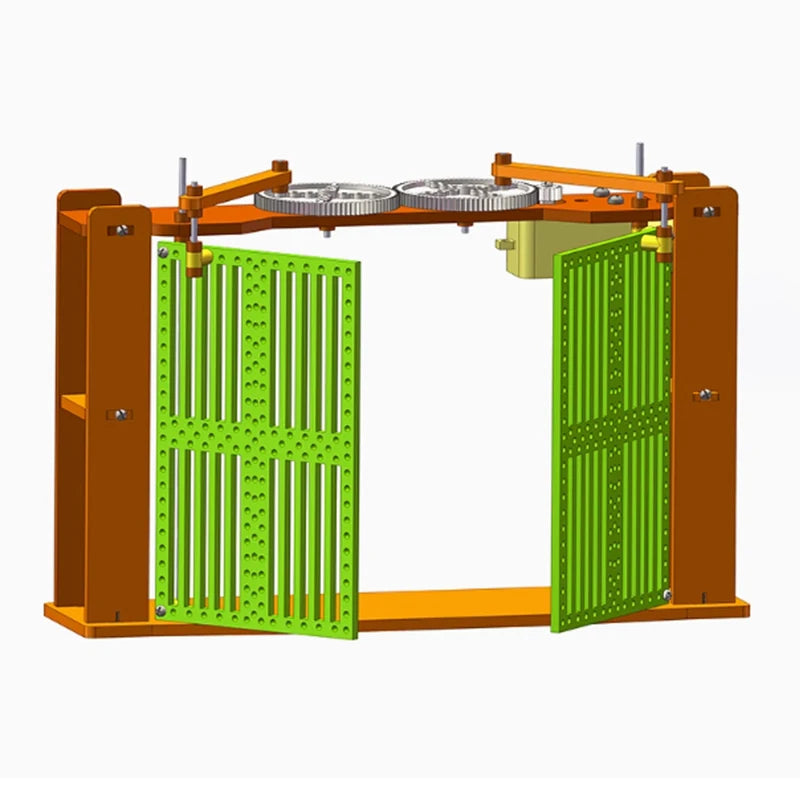 Electric Door Model DIY Physics Toy for Kids