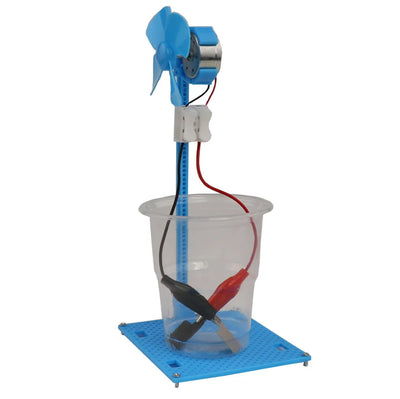 DIY Brine Power Fan Science Toy for Kids