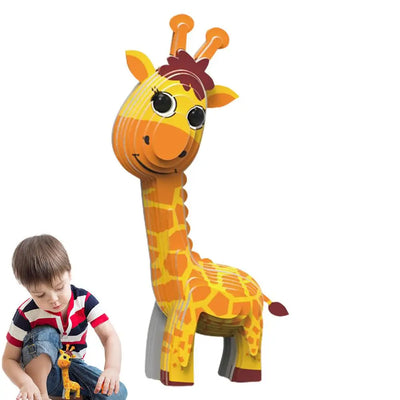 Animal Shape Puzzle Building Blocks
