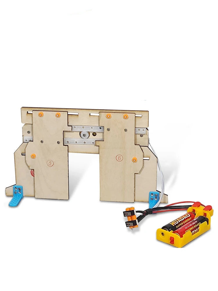 Electric Door DIY 3D Puzzle STEM Toy