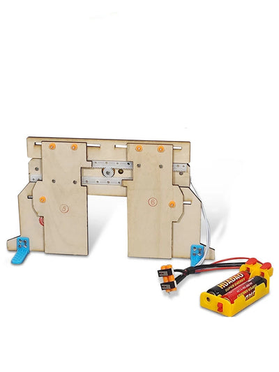 Electric Door DIY 3D Puzzle STEM Toy