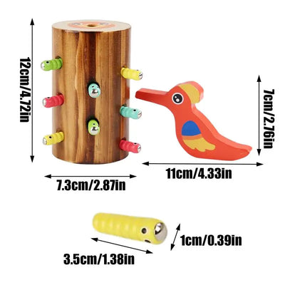 Magnetic Woodpecker Feeding Toy
