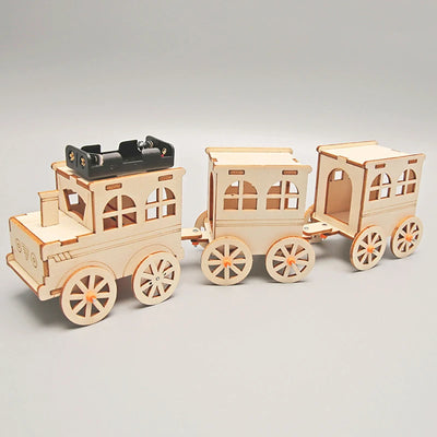 Electric Train DIY STEM Science Toy for Kids