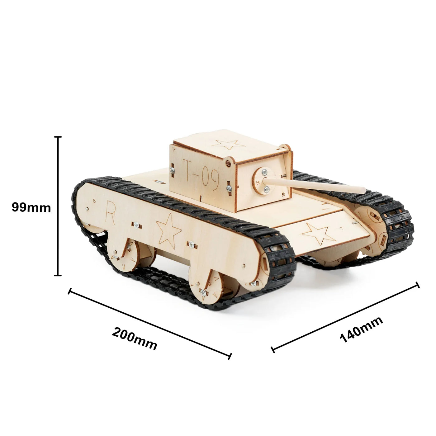 DIY Remote Control Tank STEM Kit for Kids