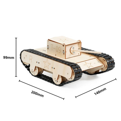 DIY Remote Control Tank STEM Kit for Kids