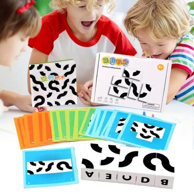 Rotating Puzzle Building Blocks for Brain Development