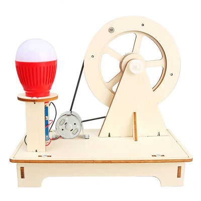 Wooden Wind Generator Model Toy