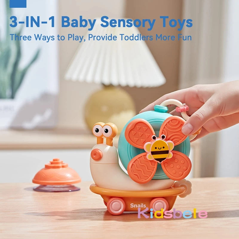 Fidget Spinner Suction Cup Bath Toys