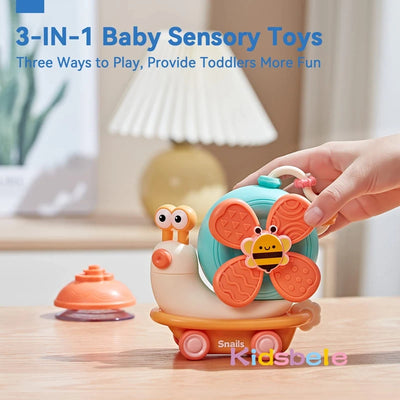 Fidget Spinner Suction Cup Bath Toys