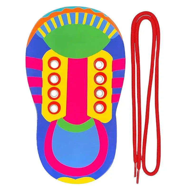 Shoelace Practice Toy for Fine Motor Skills