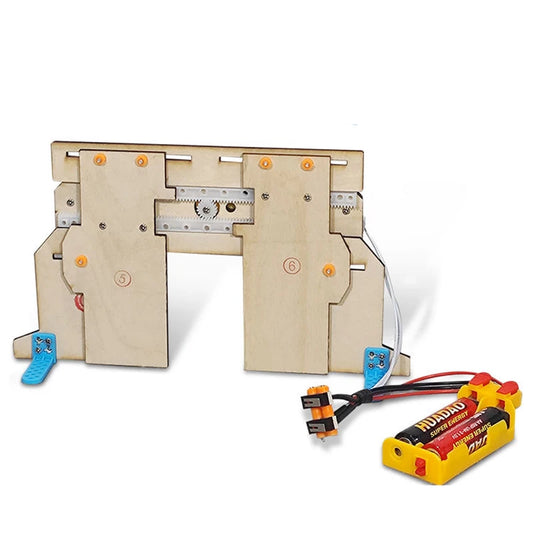 Electric Door DIY 3D Puzzle STEM Toy - Engage Young Minds