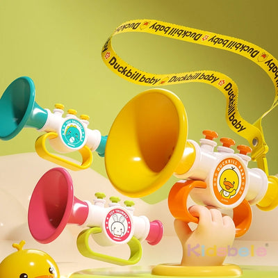 Musical Toy Set with Trumpet and Harmonica