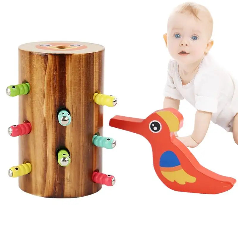 Magnetic Woodpecker Feeding Toy