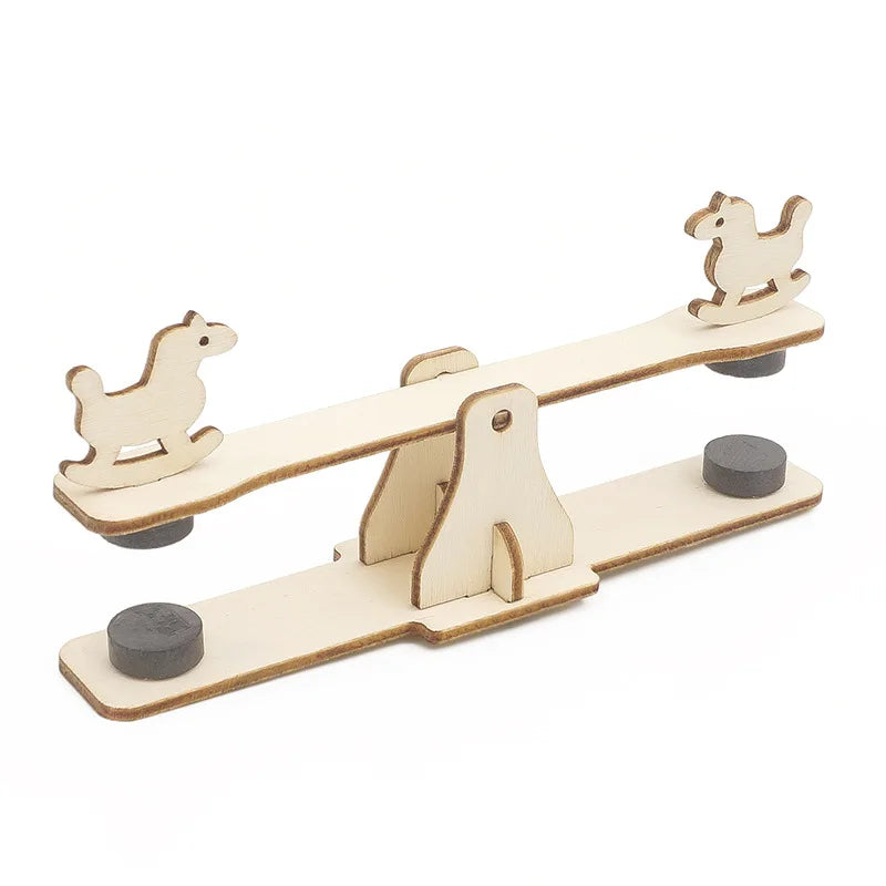 DIY Magnetic Seesaw Puzzle Kit