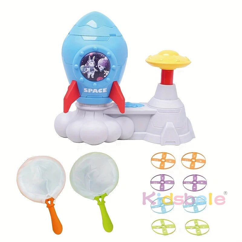 Flying Disc Launcher Outdoor Toy