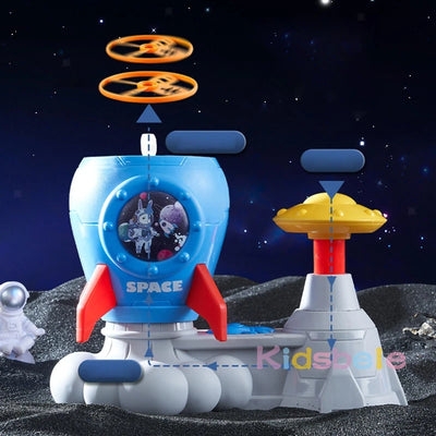 Flying Disc Launcher Outdoor Toy