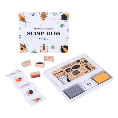 DIY Insect Stamp Montessori Art Toy for Kids