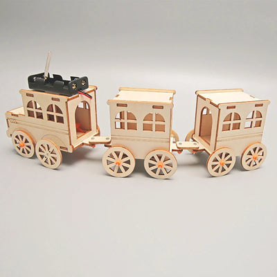 Electric Train DIY STEM Science Toy for Kids