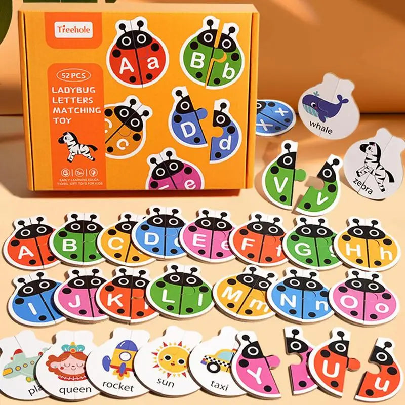 Alphabet Matching Puzzle Game