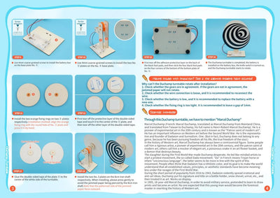Rotorelief Physics Puzzle Craft Kit