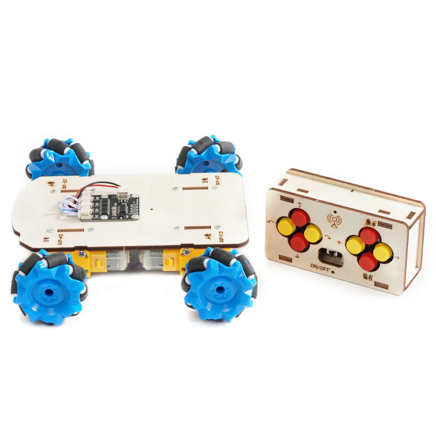 DIY Remote Control Wheel Car Science Kit