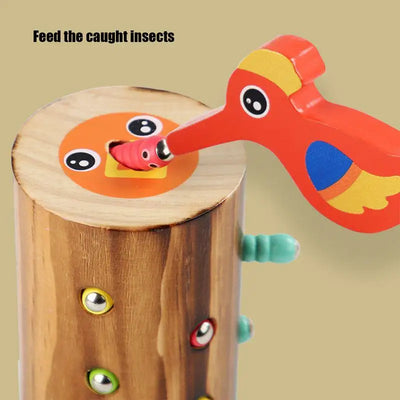 Magnetic Woodpecker Feeding Toy