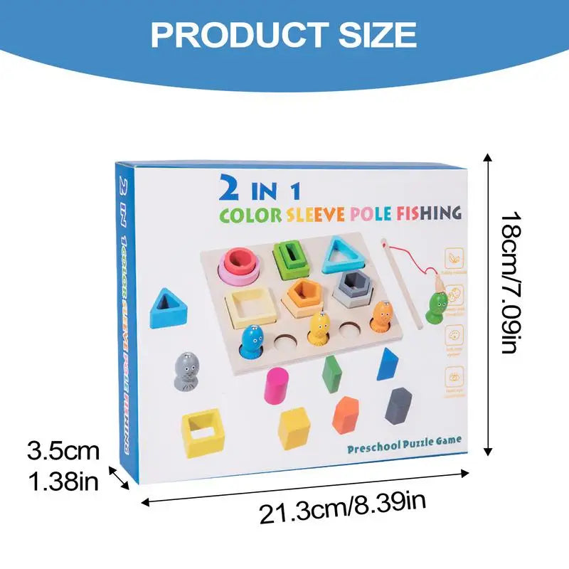 Wooden Shape Sorting Puzzle Toy