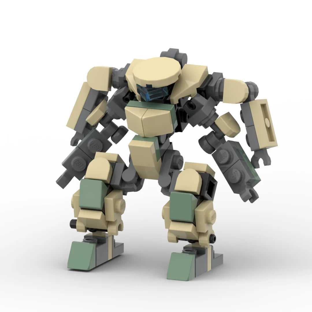 DIY Mecha Robot Action Figure Blocks