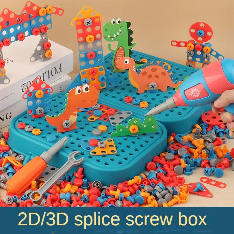 211-Piece Pretend Repair Toolbox Set