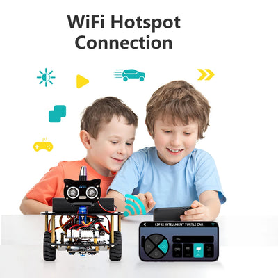 Programmable Turtle Robot Car Kit for STEM