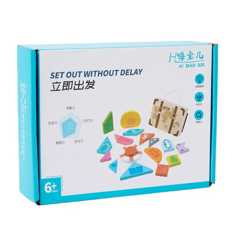 Logical Thinking Wooden Puzzle Blocks