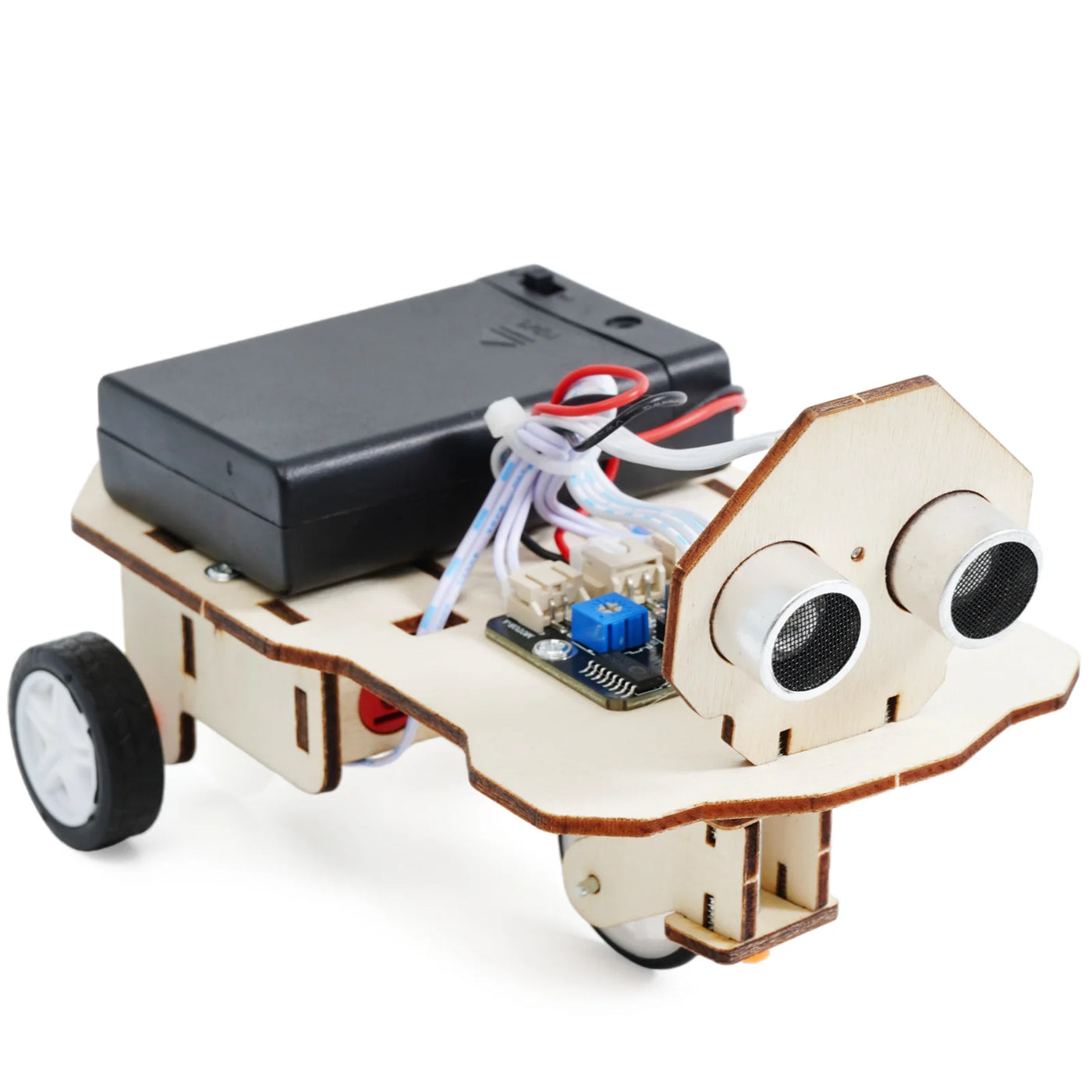 Ultrasonic Obstacle Avoidance Trolley Kit