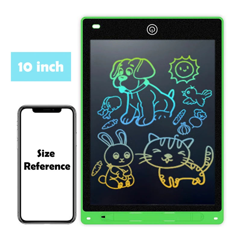 LCD Writing Tablet for Kids – 8.5/10/12 inch Drawing Board