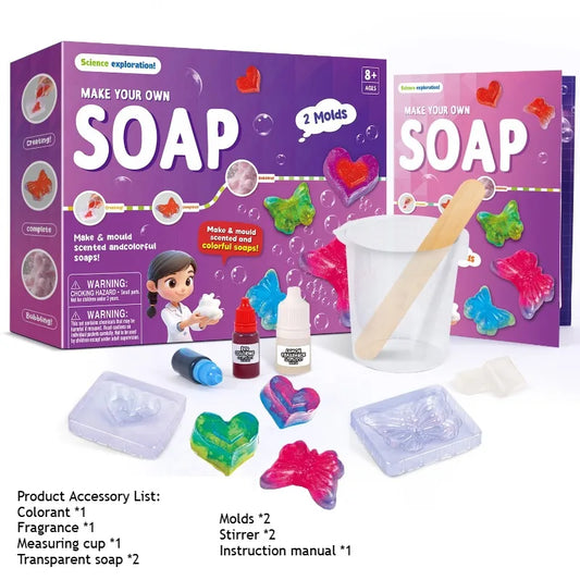 DIY Soap Making Science Kit – Hands-On STEAM Fun for Kids