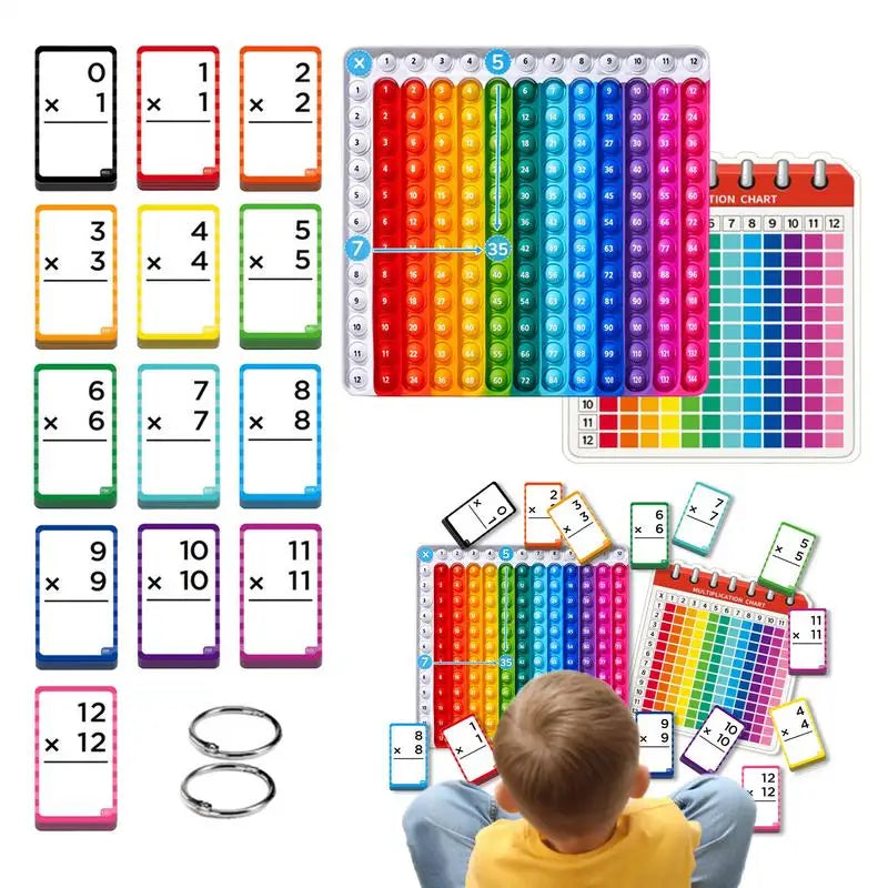 Multiplication Flash Card Learning Set